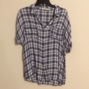 Short sleeve flannel
